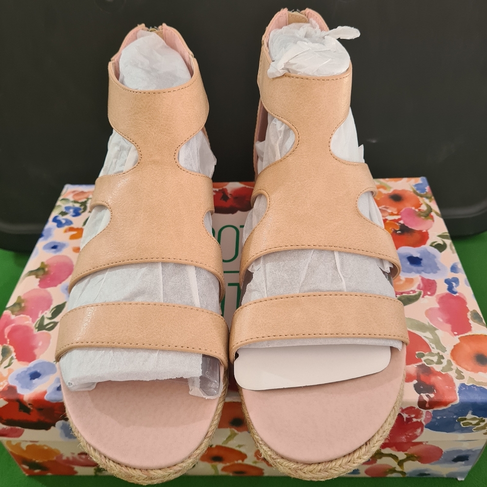 Mootsies Tootsies Kami Espadrille Sandals (Size 9.5) New with Box